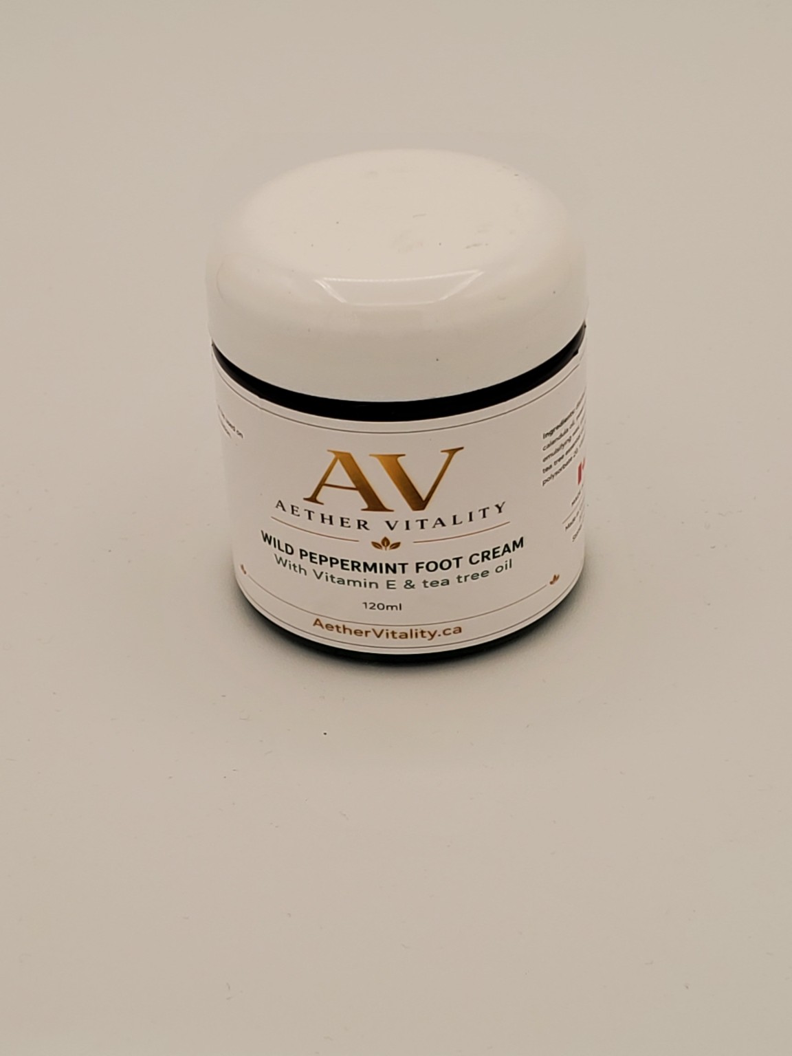 Aether Vitality Wild Peppermint Foot Cream