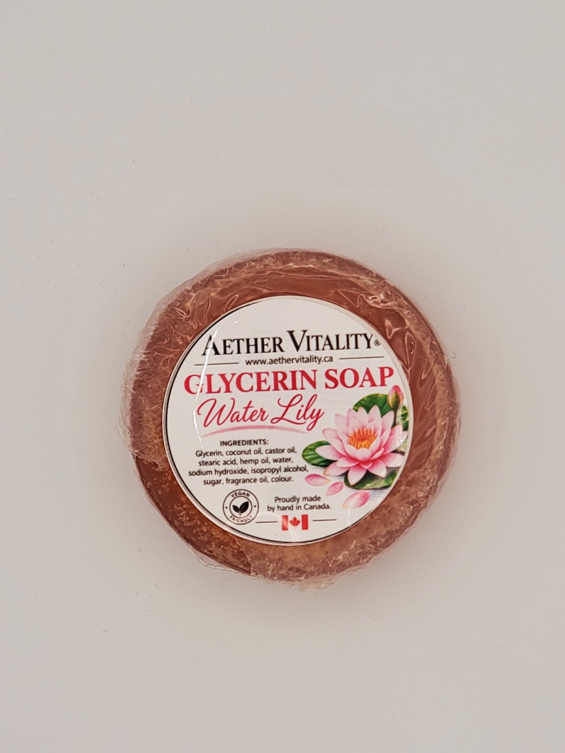 Aether Vitality Water Lily glycerin soap