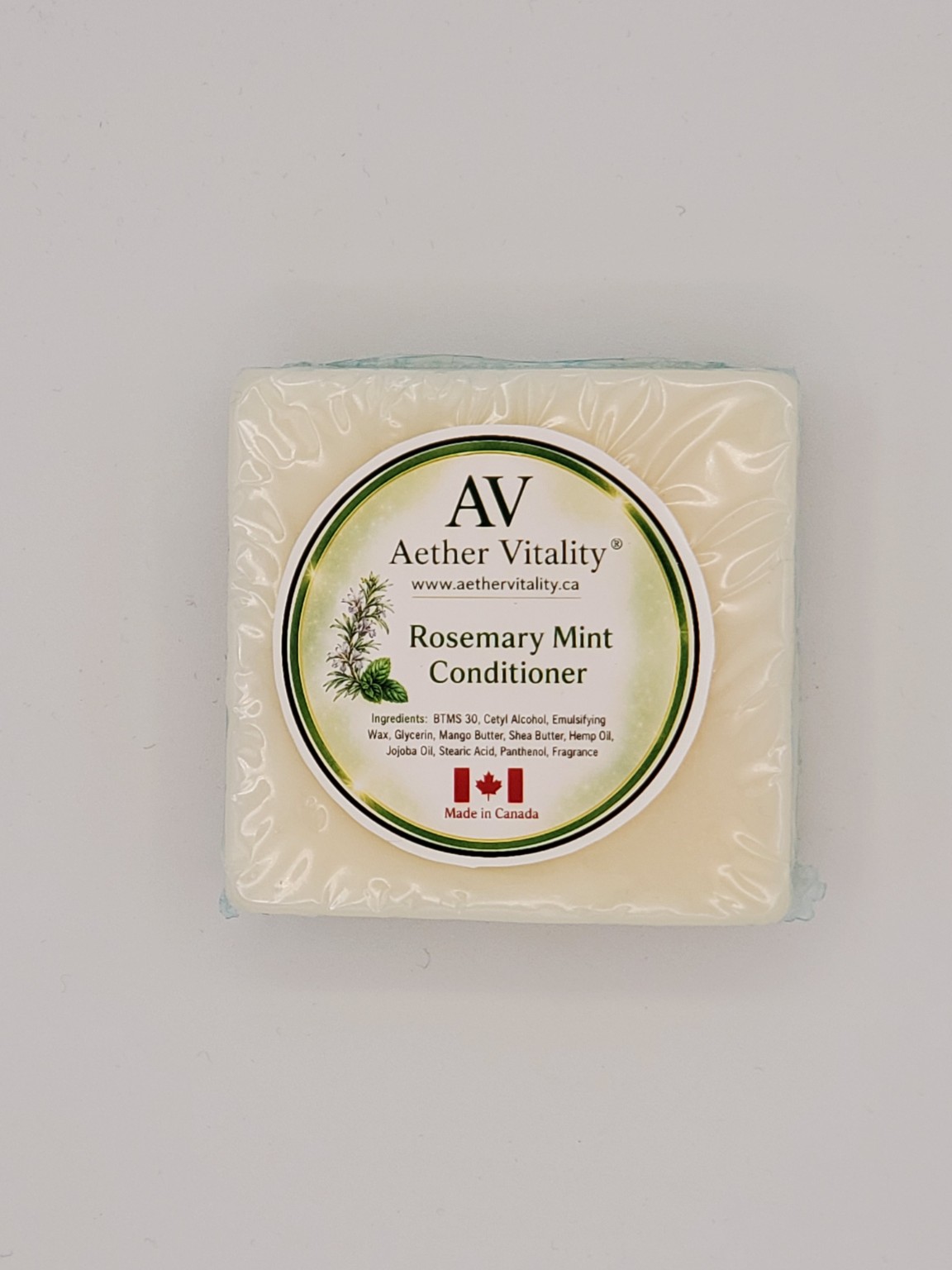 Aether Vitality Rosemary Mint conditioner bar