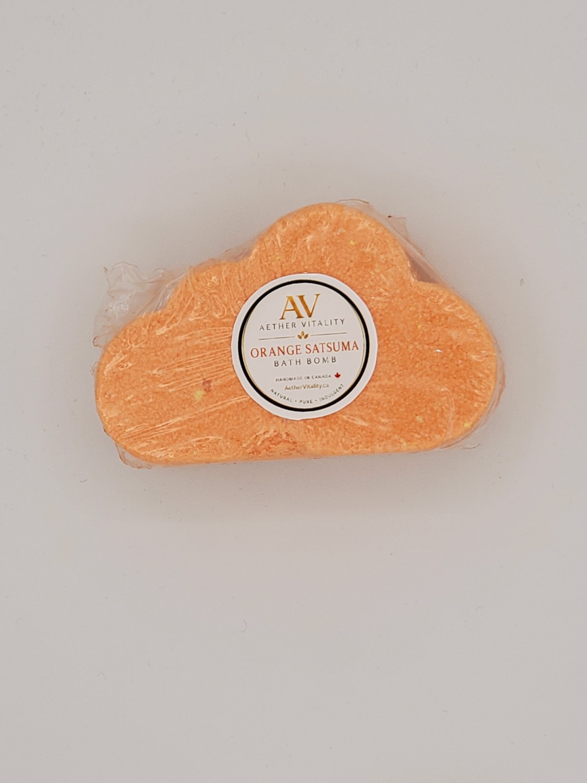 Aether Vitality Orange Satsuma bath bomb